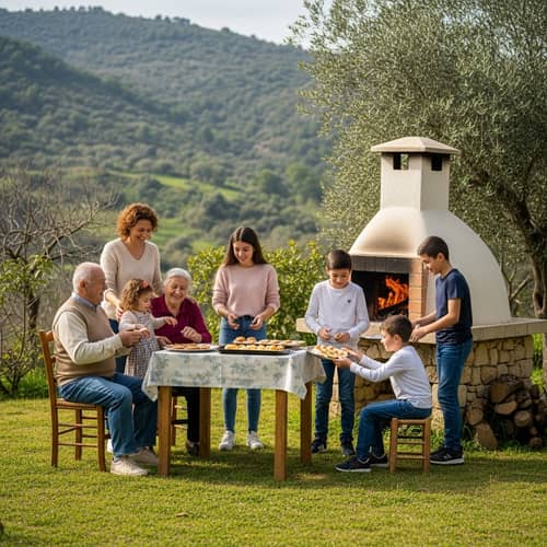Levantine Village New Year's Eve Dessert Preparations