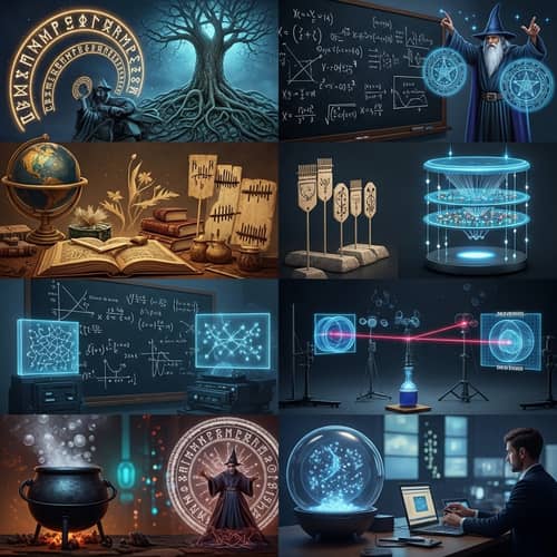 Amalgamation of Sorcery and Quantum Physics