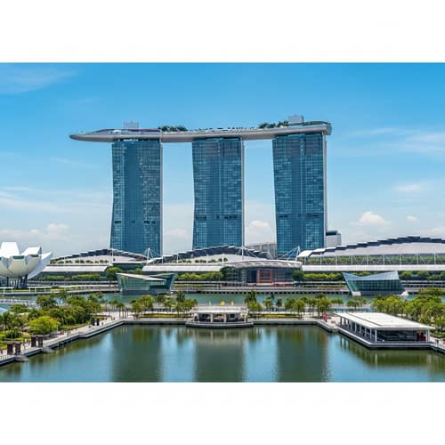 Iconic Marina Bay Sands: Urban Sophistication & Natural Beauty
