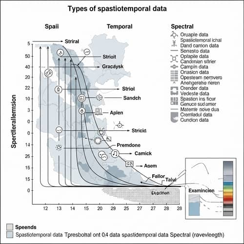 Intricate Diagram of Spatiotemporal Data Types