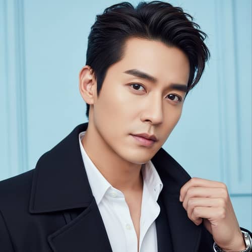 Gong Jun: Stylish Portrait of Asian Male Actor