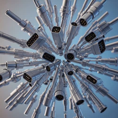 Abstract Connectors: A Chaotic yet Harmonious Design