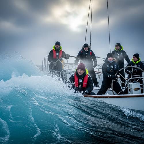 Winter Sailing Adventure on the Baltic Sea