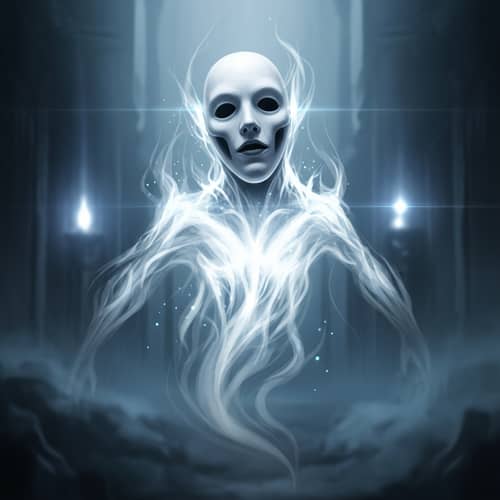 Ethereal Spectral Entity Mask | Otherworldly Apparition