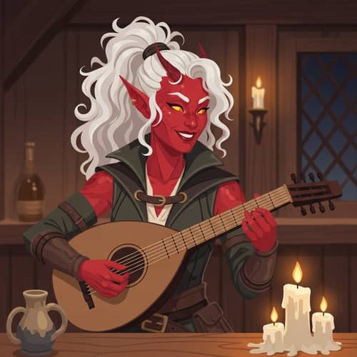 Fantasy Rogue Character with Asian Elements | Character Art