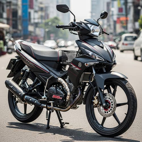 Yamaha Crypton 300: Upgrade from 125 cc
