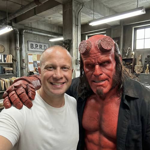 Ultra-Realistic Portrait with Hellboy