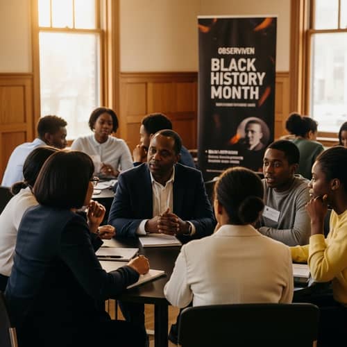 Professional Development Meeting for Black History Month