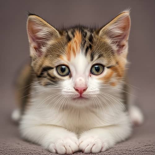 Adorable Kitten with Soft Fluffy Fur | Stunning Eyes