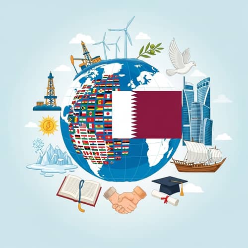Qatar's Global Engagement: Cultural, Environmental, and Political Issues