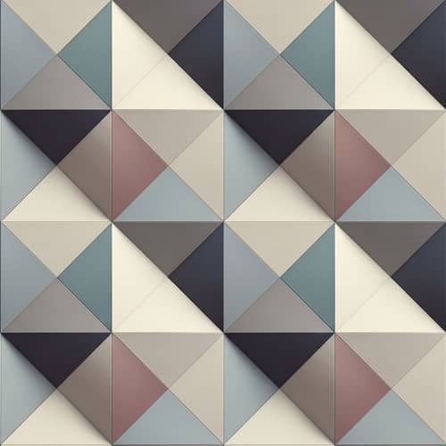 Faceted Origami Surfaces Texture Pattern