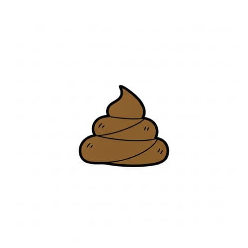 Fun and Playful Poop Doodle Art - Cartoon Style