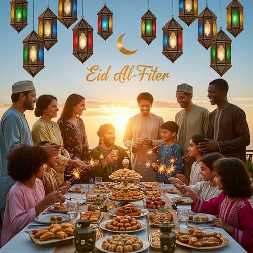 Happy Eid Al-Fitr: Celebrate with Joyful Traditions