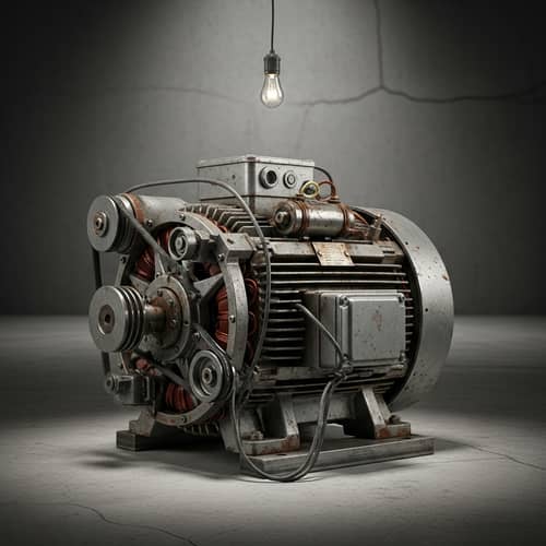 Mechanical Electric Motor in Solitude