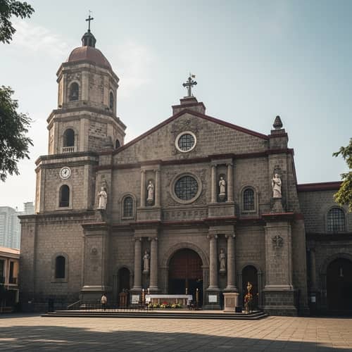 Santa Cruz Church: Colonial Stone Church in Manila