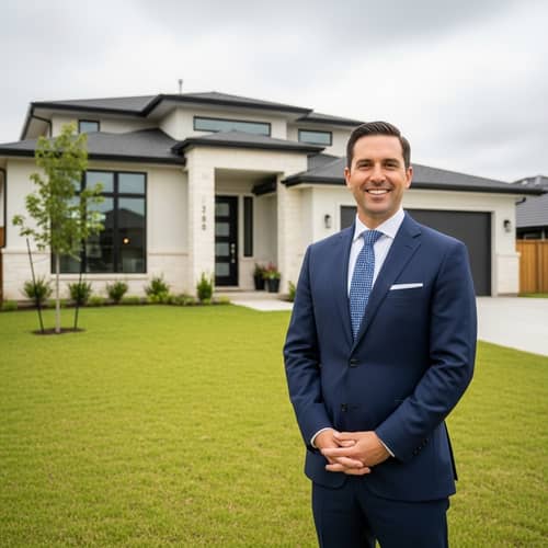 Professional Realtor at Modern Residence | Real Estate Photography