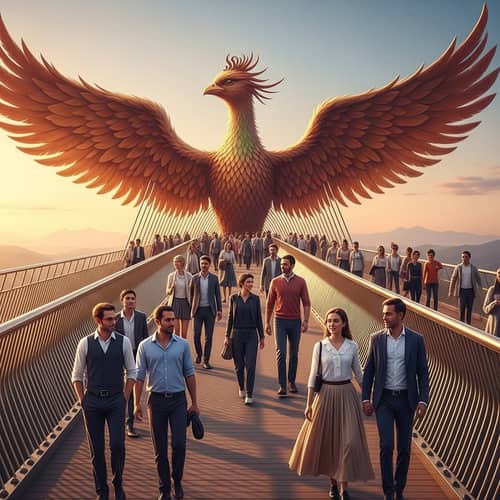 Magnificent Phoenix Sculpture Bridge: Symbol of Beauty and Harmony