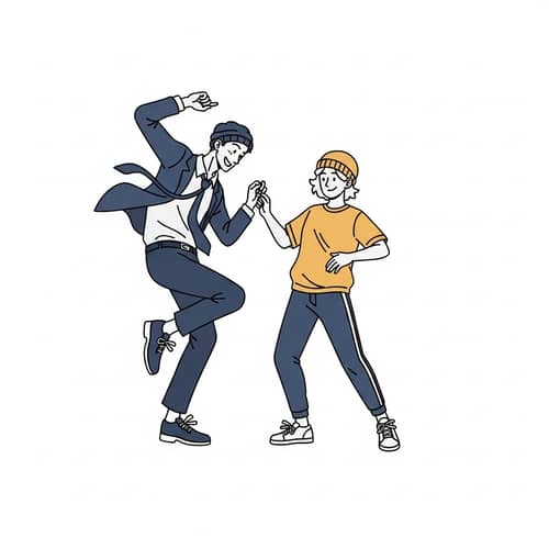 Dynamic Dance Duo | Energetic and Inspiring Dance Performance
