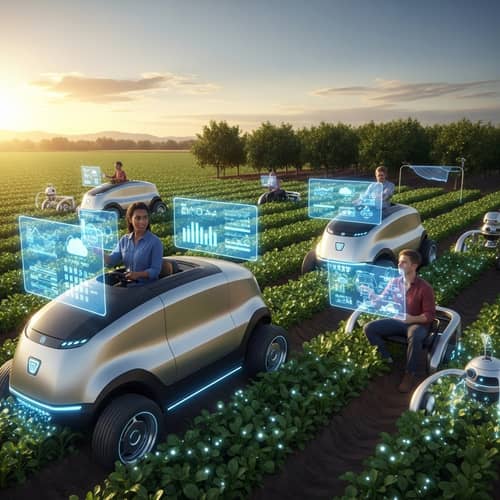 Futuristic Agricultural Products | High-Tech Farming Vision