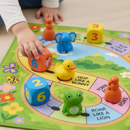 Fun Dice Game for Preschoolers - Easy to Play