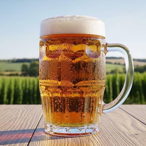 Frothy Golden Bier - Refreshing Craft Beer