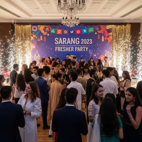Sarang 2023 Fresher Party: Multicultural Extravaganza