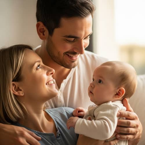 Happy Family Portrait on Wife's Birthday