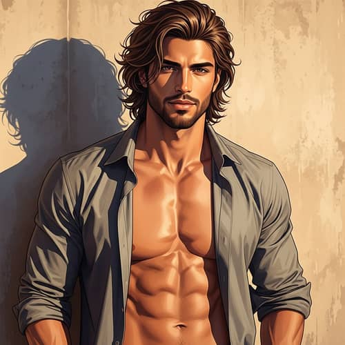 Attractive Middle-Eastern Man with Brown Hair | Toned Physique