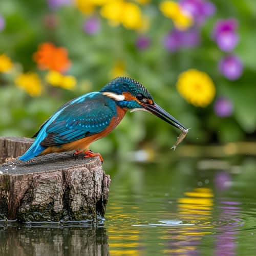 Kingfisher Bird: Stunning Blue & Orange Plumage | Wildlife Photography