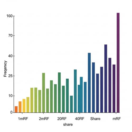 mRF Share Size Histogram Visualized
