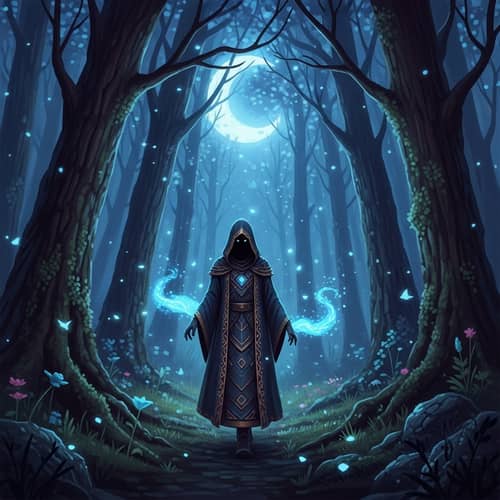 Enchanted Forest: A Mystical Encounter