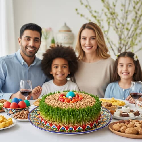 Nowruz Celebration: Traditional Azerbaijani Samani & Family Feast