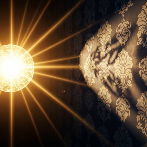Keep Shining Your Light - Illuminating Dark Blue Wallpaper