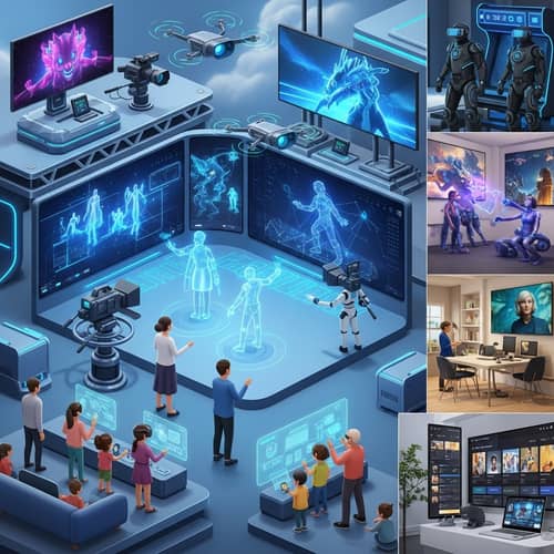 Futuristic AI Impacts on Media & Entertainment Industry