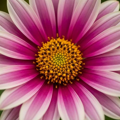 Vibrant Close-Up of Colorful Flower Petal Texture and Stamens