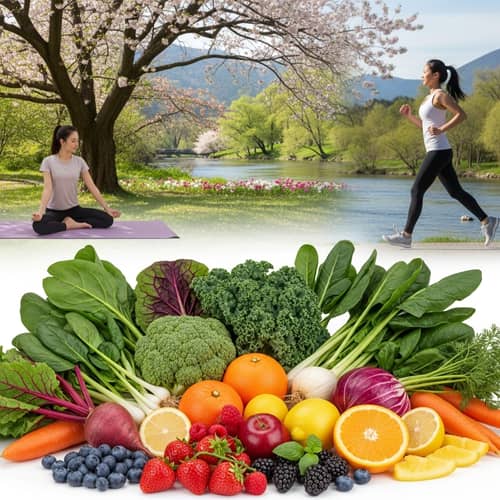 Enhancing Health with Natural Elements: Fruits, Vegetables, and Nature