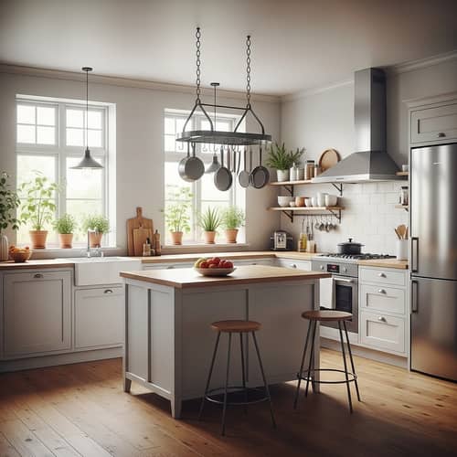 Modern Scandinavian Inspired Kitchen Design | Nordic Kitchen