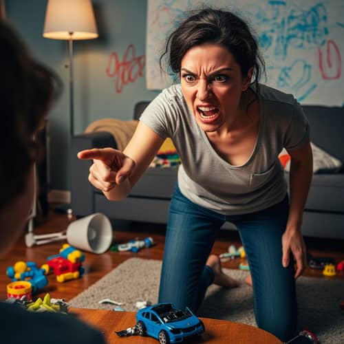 Very Angry Mother - Expressing Parental Frustration