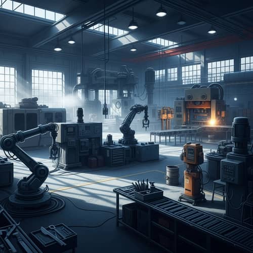 January Factory Equipment | Industrial Winter Machinery