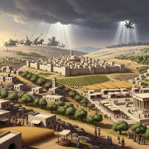 Historical Representation of Kingdom of Judah: A Visual Illustration
