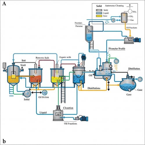Automated Oil Fraction Cleaning System for Organic Acids Purification