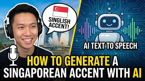 Generate a Singaporean Accent with AI Text to Speech Generate a Singaporean Accent with AI Text to Speech