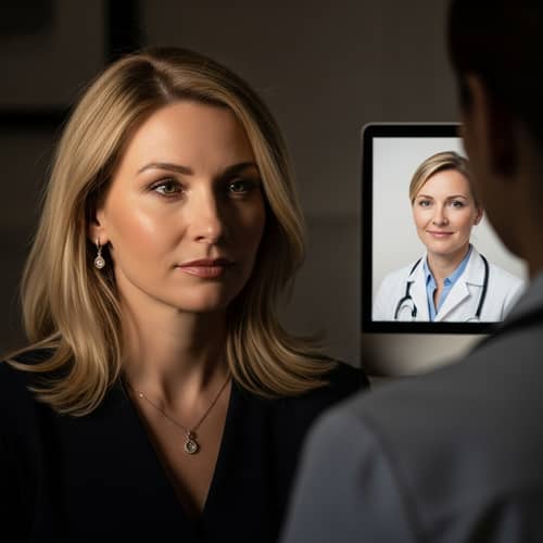Professional Psychologist Teleconsultation with Doctor