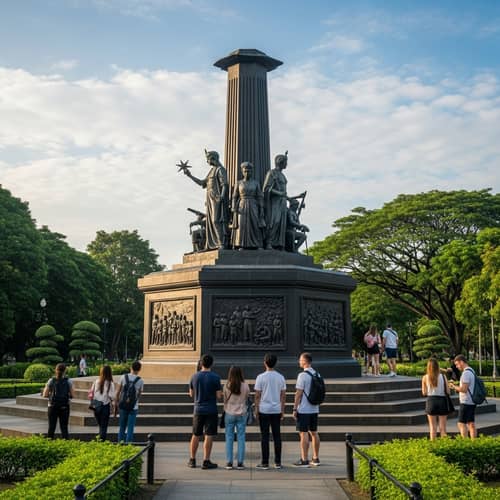 Historic Monument in the Philippines - Bronze Symbol of National History