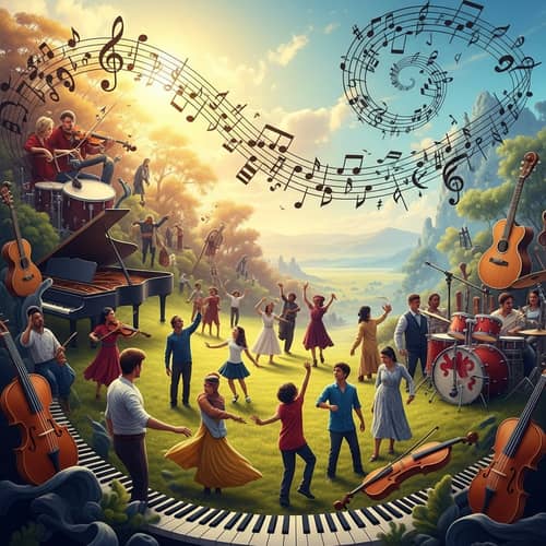 Euphonious World of Music: Vibrant Harmony & Diversity