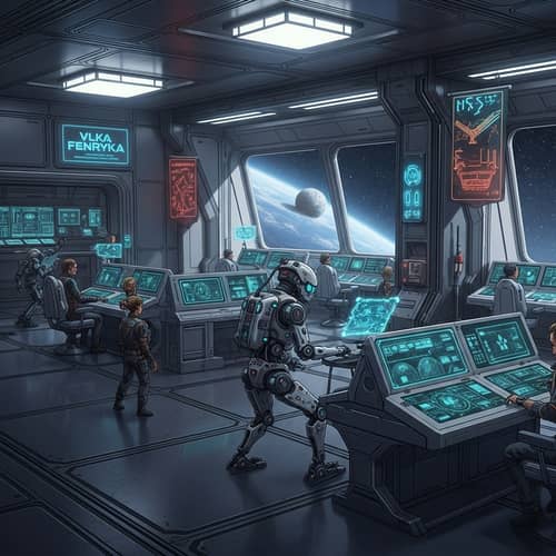 Vlka Fenryka Company in Starbase Game - Futuristic Interstellar Scenario