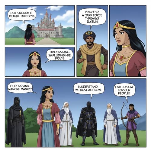 Elysium Kingdom Adventure: Defend Against Dark Forces with Princess Manorah