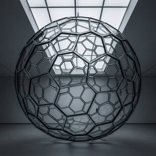Abstract Geometry Glass Sphere | Fine Art Photography