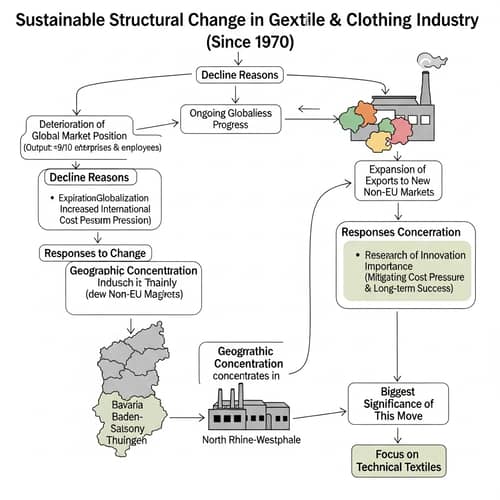Evolution of German Textile Industry since 1970