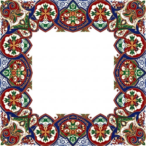 Kazakh Patterned Catalog: Borders Celebrating Traditional Art